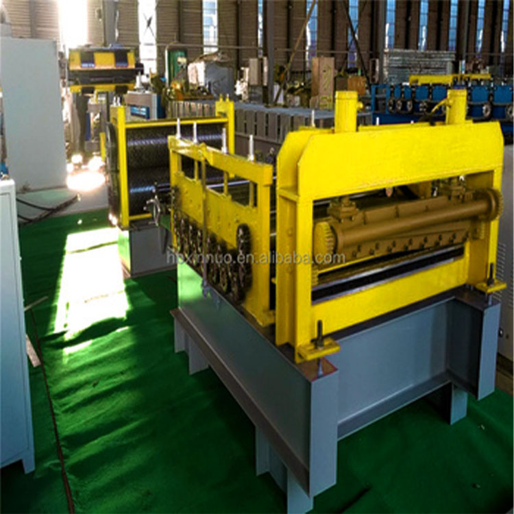 Steel plate embossing machine