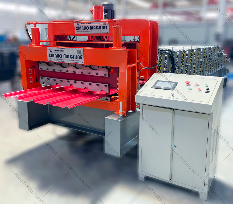 Dual Mold Metal Sheet Forming Machine for Roof/Wall Panels