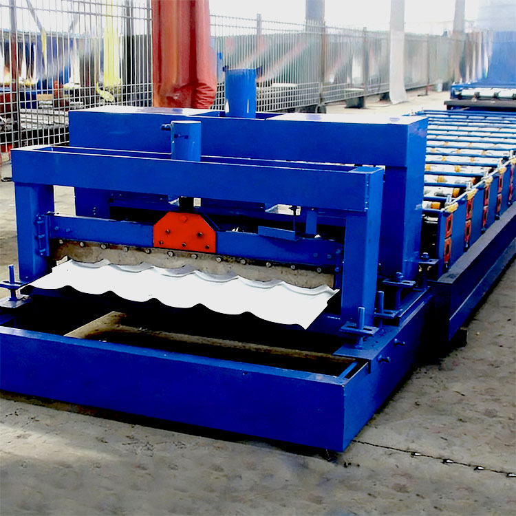 Color steel and glazed tile processing equipment
