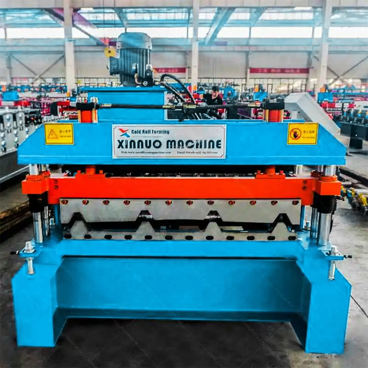 Trapezoidal cold bending forming machine