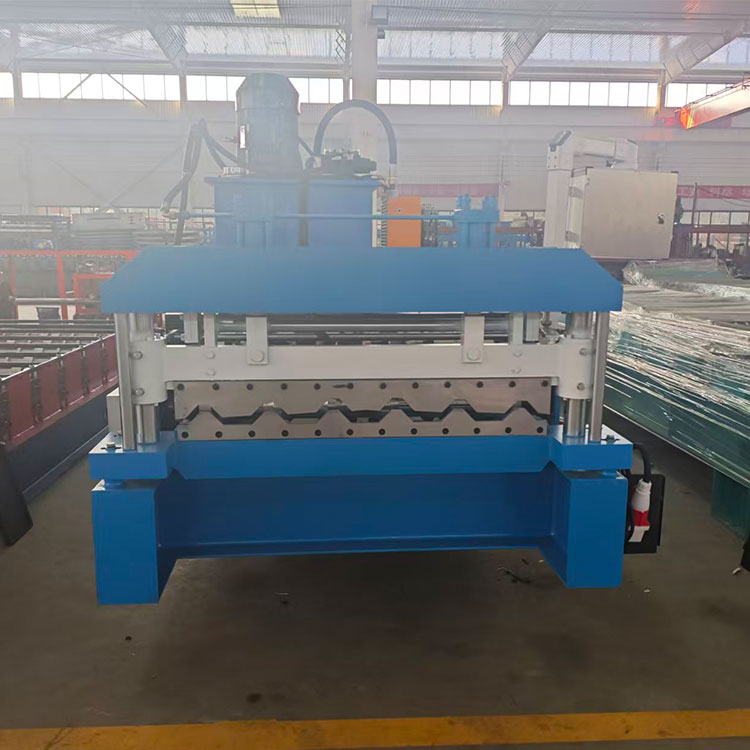 Trapezoidal color steel forming machine