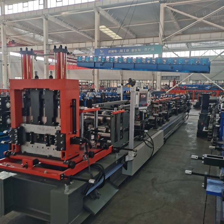 Automatic CZ 80-300 purlin roll forming machine