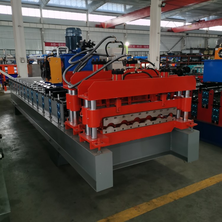 glazed roof tile roll forming machine