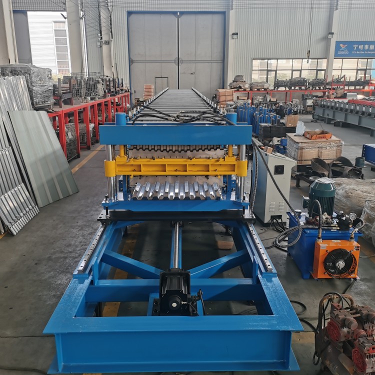  double layer roofing sheet machine