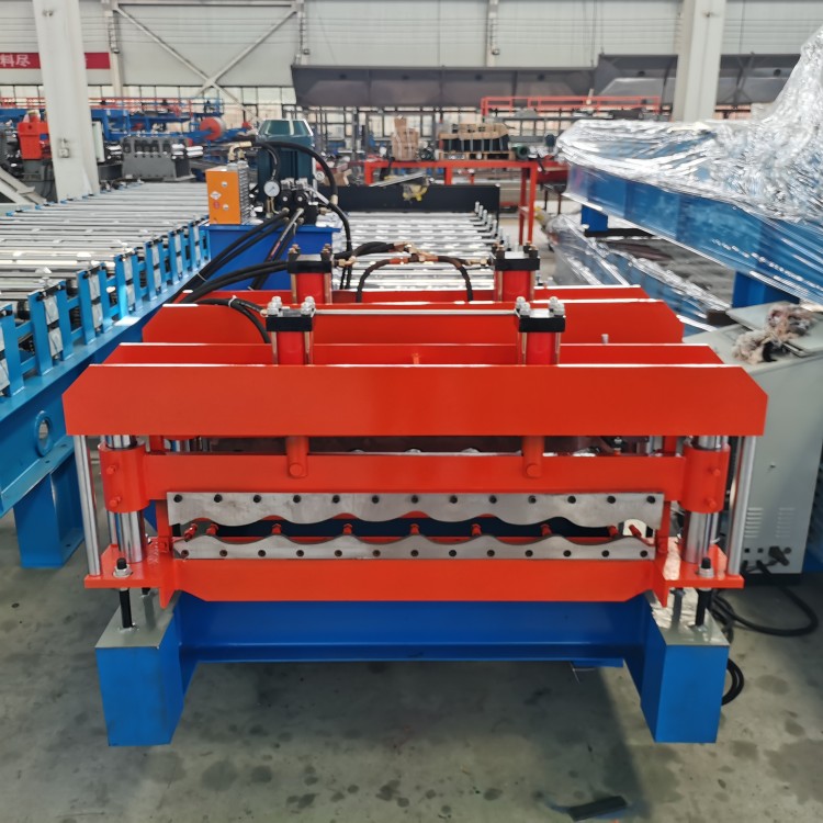 glazed roof tile machine