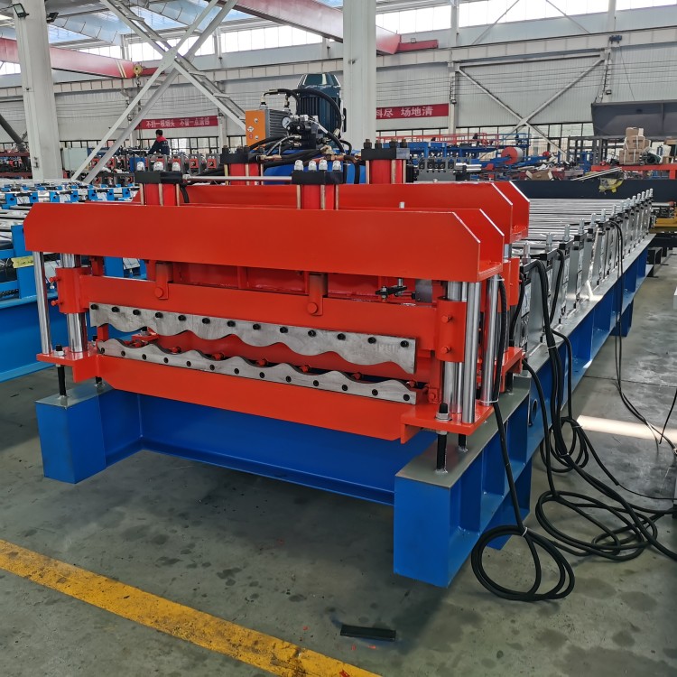 glazed roof tile roll forming machine