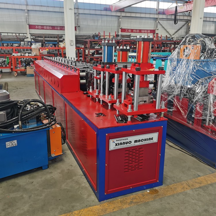 Roller shutter door making machine