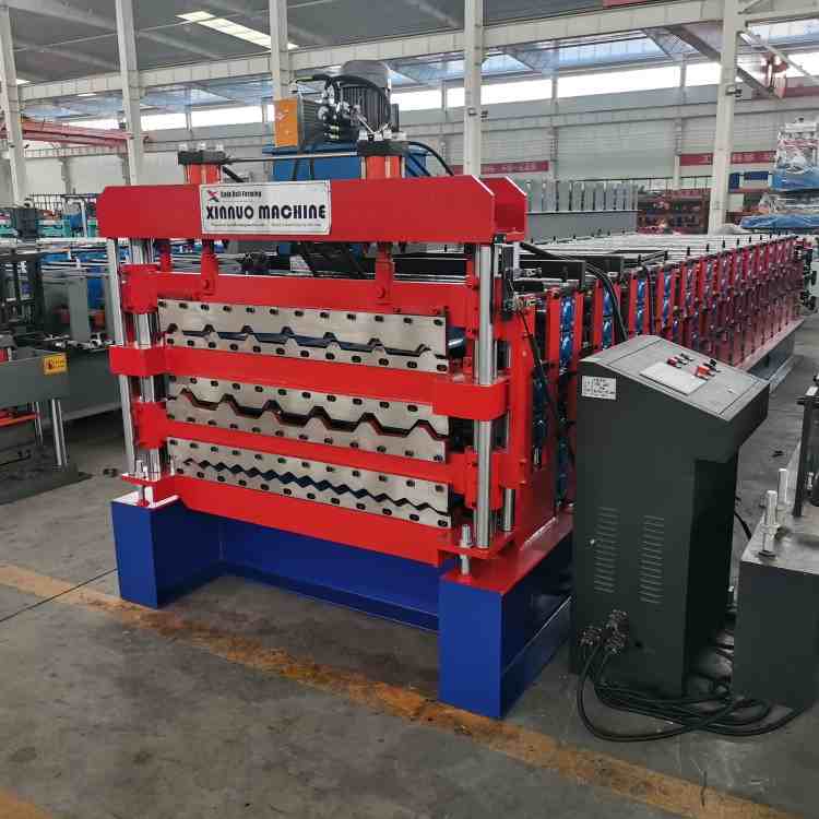 Three Layer Roof & Wall Panel Forming Equipment