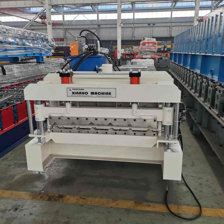 Glazed Tile Roll Forming Machine | Metal Roof Tile Making Machine