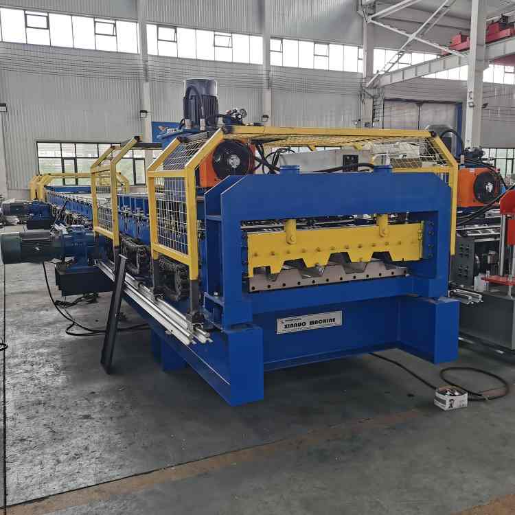 Floor Deck Roll Forming Machine | Metal Floor Decking Machine 750/915