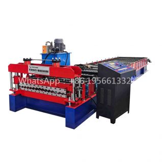 corrugated roll former