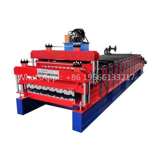 double-deck-roll-forming-machine