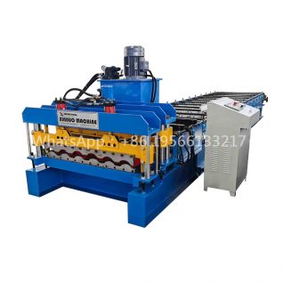 Glazed-tile-roll-forming-machine