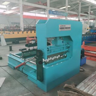 corrugated curving roof machine