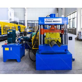 Highway guardrail cold bending forming machine
