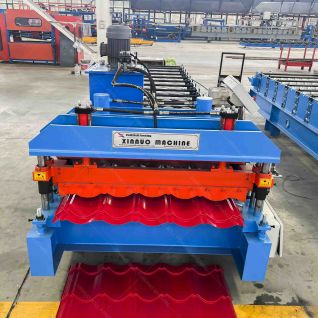 Glazed tile machine