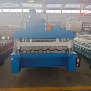 Trapezoidal color steel forming machine