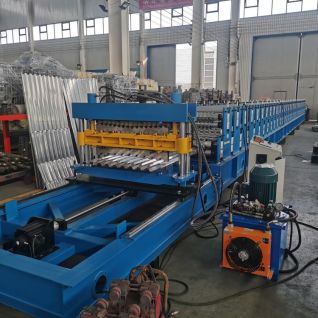 steel double layer roll forming machine