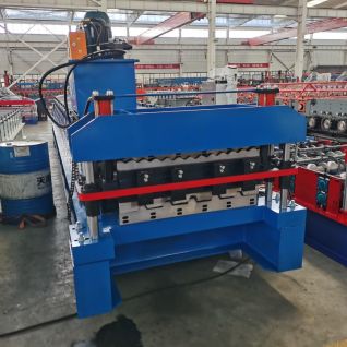 Automatic IBR Roof Sheet Machine