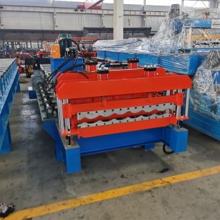roofing step tile roll forming machine