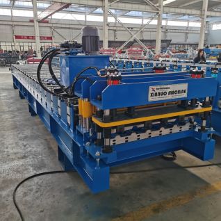 roofing former step tile roll forming machine