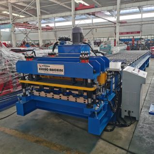 glazed roof tile roll forming machine