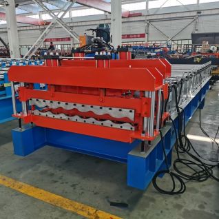 glazed roof tile roll forming machine