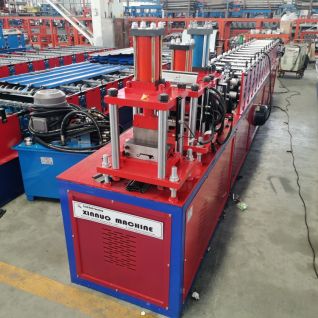 Galvanized slat rolling shutter machine