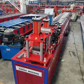 steel roller shutter door roll forming machine
